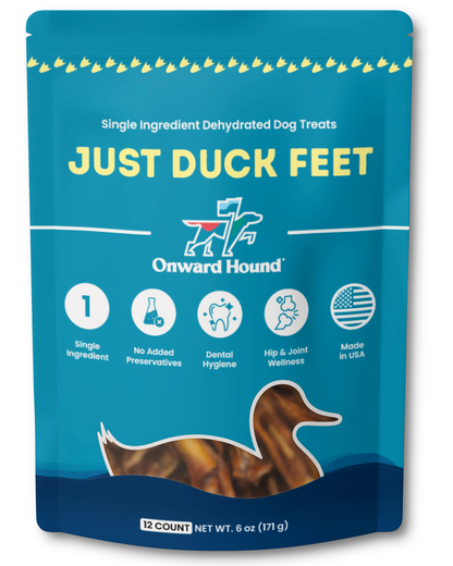 Onward Hound Just Duck Feet – Single Ingredient Natural Dog Chews