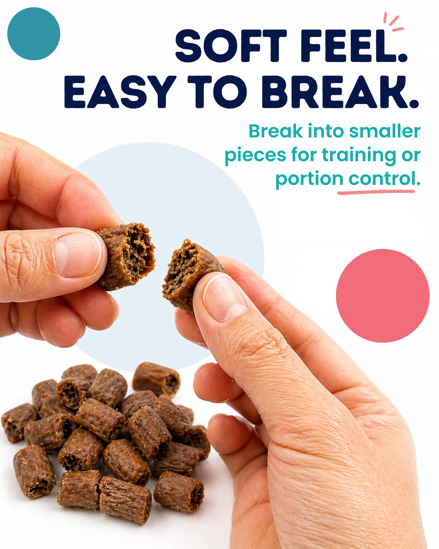 (Duck) Belly Benefits - Soft & Low Calorie Training Treats for Sensitive Stomachs