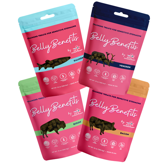 Onward Hound Belly Benefits | Training Treats for Sensitive Stomachs