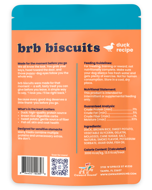brb biscuits - soft dog treats