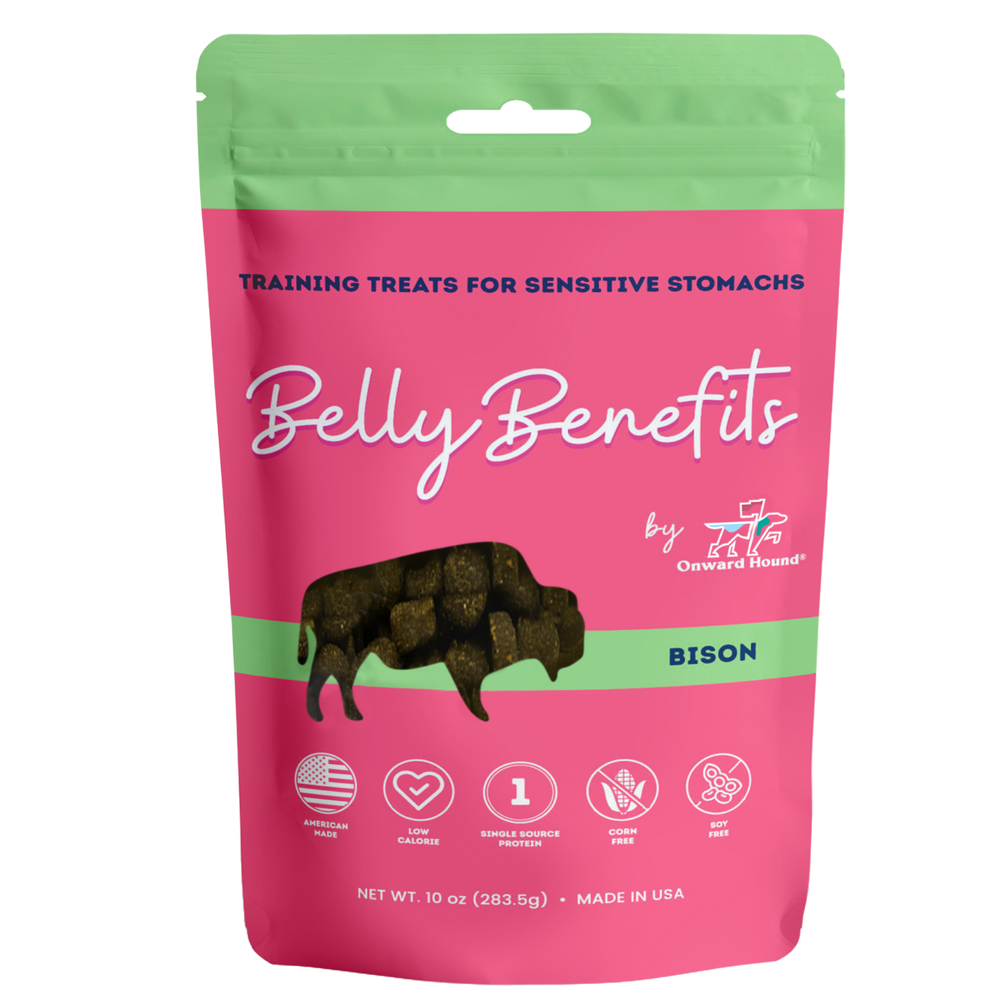 Onward Hound Belly Benefits 10oz (Bison)