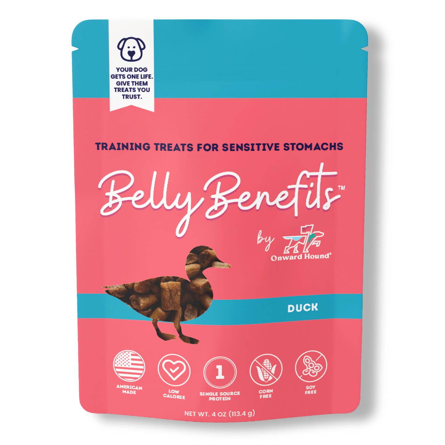 (Duck) Belly Benefits - Soft & Low Calorie Training Treats for Sensitive Stomachs